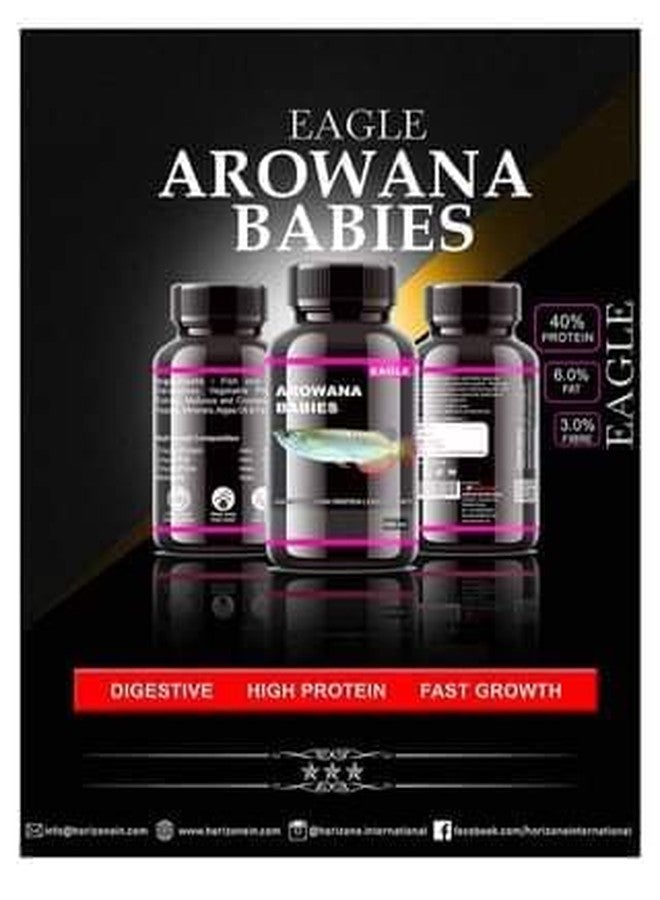 VAYINATO (Pack of 2) Eagle Arowana Babies Fish Food 100ML, High Protein | Digestive | Fast Growth - Image 3